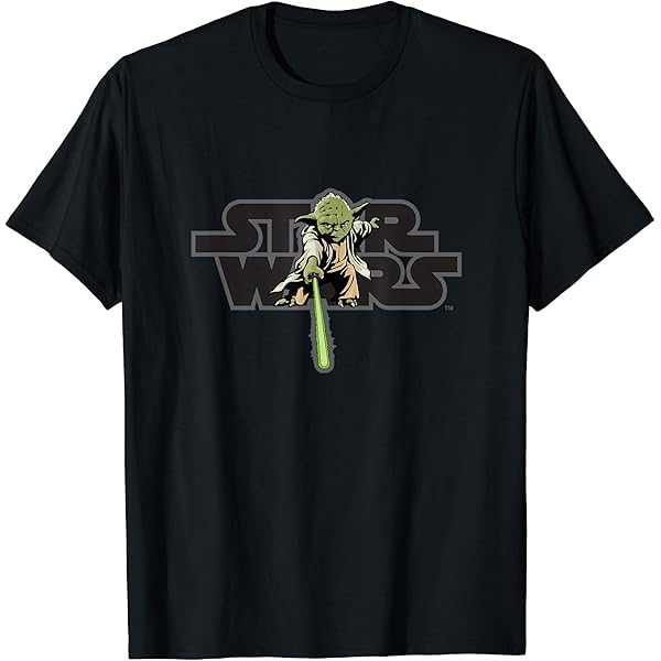Amazon | スターウォーズ ヨーダ ジェダイ マスター Tシャツ Tシャツ